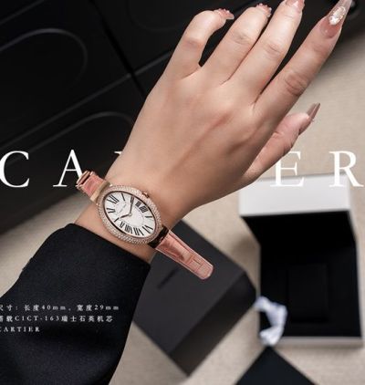 Cartier 316L Steel C1Ct163 Imported Swiss Movement 32/40MM Watch